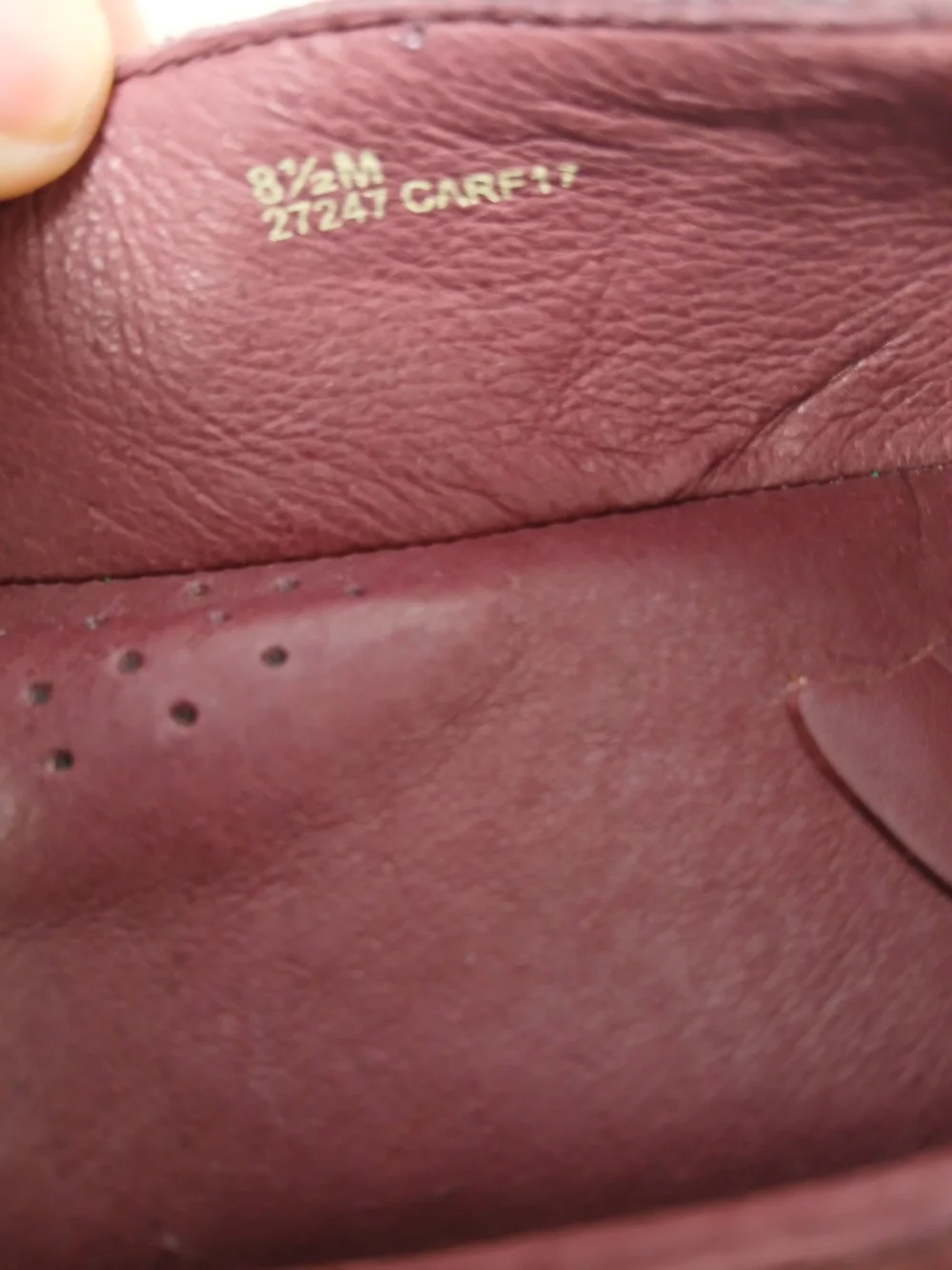 ✅️NWOT Women's Burgundy Suede Tie-Ankle Flats - Picture 7 of 8
